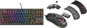 Klawiatura Genesis Thor 303 TKL - Outemu Peach Silent (NKG-1881) + Mysz Xenon 800 1