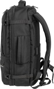 Plecak Natec Camel Lite czarny 15.6" (NTO-2225) + Euti Krill 2 Czarne (NET-2053) 12