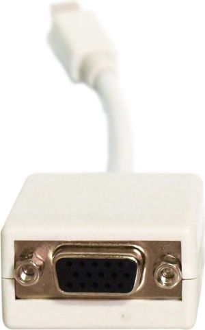Adapter AV Art DisplayPort Mini - D-Sub (VGA) biały (AL-OEM-90) 1
