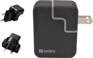 Ładowarka Sandberg 2x USB-A 4.8 A (480-05) 1