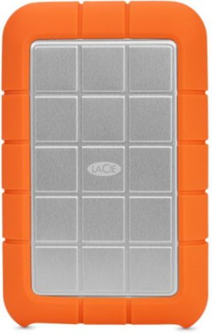 Dysk zewnętrzny HDD LaCie HDD 1 TB Pomarańczowo-szary (STEU1000400) 1