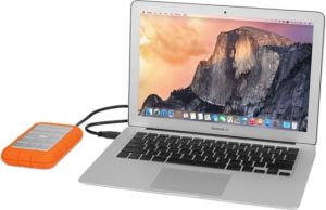 Dysk zewnętrzny HDD LaCie HDD 1 TB Pomarańczowo-szary (STEU1000400) 4