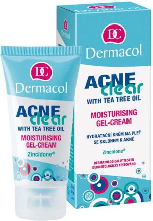 Dermacol AcneClear Moisturising Gel-Cream Krem do twarzy przeciwtrądzikowy 50ml 1