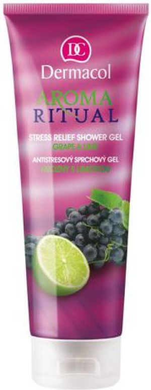 Dermacol Aroma Ritual Shower Gel Grape&Lime Żel pod prysznic 250ml 1
