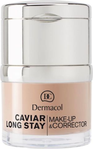 Dermacol Caviar Long Stay Make-Up & Corrector 3 Nude 30ml 1