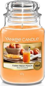 Yankee Candle Yankee Candle Farm Fresh Peach Słoik duży 623g 1