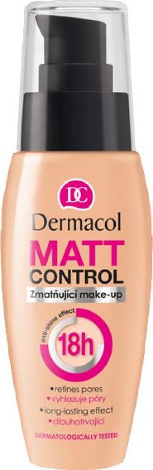 Dermacol Matt Control MakeUp Podkład Odcień 3 Pomp 30ml 1