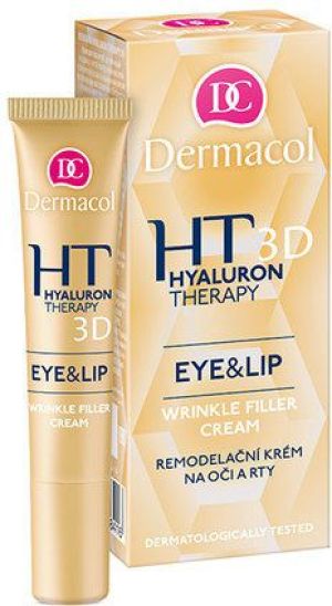 Dermacol Hyaluron Therapy 3D Eye & Lip Cream Krem pod oczy 15ml 1