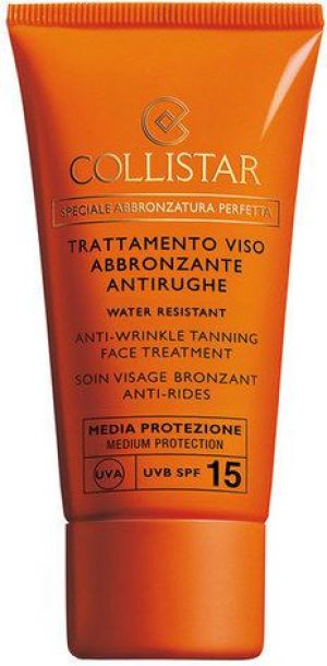 Collistar Anti-Wrinkle Tanning Face Treatment SPF15 W 50ml 1