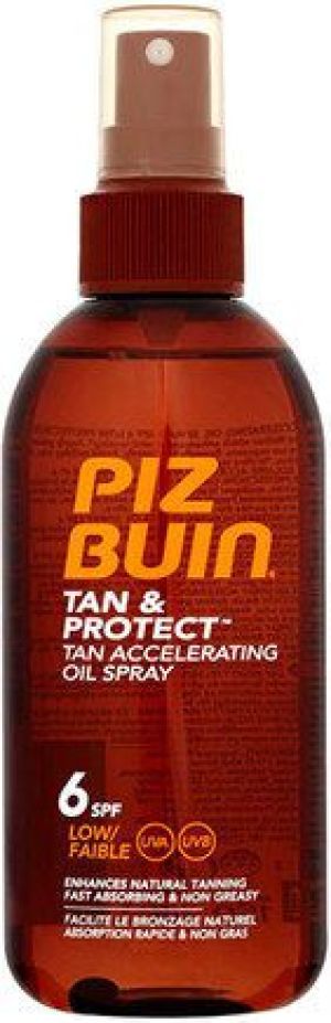 Piz Buin Tan & Protect Tan Accelerating Oil Spray SPF6 - przyspieszacz opalania 150ml 1