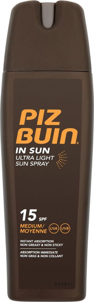 Piz Buin In Sun Spray SPF15 200ml 1