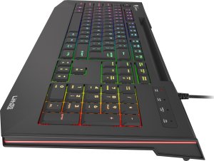 Mysz Genesis Zircon 330 (NMG-1321) + Klawiatura Lith 400 RGB X-Scissors 16