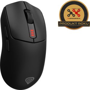 Mysz Genesis ZIRCON 500 WIRELESS (NMG-2113) + Podkładka Carbon 500 L LOGO 24