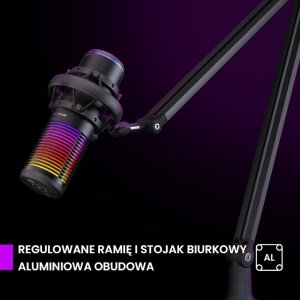 Mikrofon PREYON Mikrofon Osprey Scream (POS43B) + Neon ścienny WASD Purple Eye Bait (PBEB12GO) 10