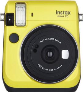 Aparat cyfrowy Fujifilm Instax Mini 70 żółty 1