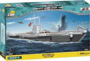 Cobi Historical Collection WWII Niemiecki Okręt Podwodny U-47 Typ VIIB (4828) 1