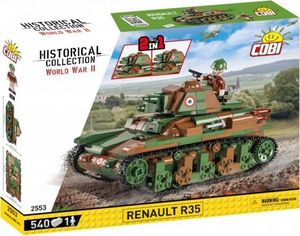 Cobi Historical Collection WWII Francuski Lekki Czołg Piechoty Renault R35 (2553) 1