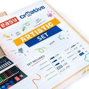 Easy Stationery Zestaw artystyczny 108 elementów EASY 3