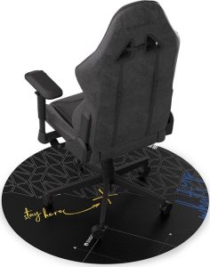 Fotel Endorfy Fotel Endorfy Meta BK czarny (EY8A005) + Floor Pad FP110C 20