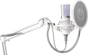 Słuchawki Endorfy Słuchawki Endorfy Viro Onyx White (EY1A004) + Mikrofon Solum Streaming Onyx White 22