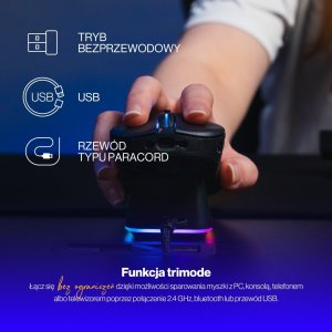 Mysz Endorfy Mysz Endorfy LIV Plus Wireless (EY6A016) + Podkładka Cordura Speed XL 8