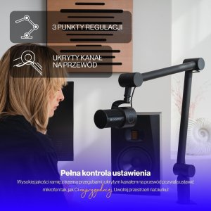 Mikrofon Endorfy Mikrofon Endorfy Solum Studio (EY1B009) + Słuchawki Viro Plus USB 4