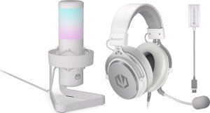 Mikrofon Endorfy Mikrofon Endorfy AXIS Streaming OWH (EY1B007) + Słuchawki Viro Plus Białe 1