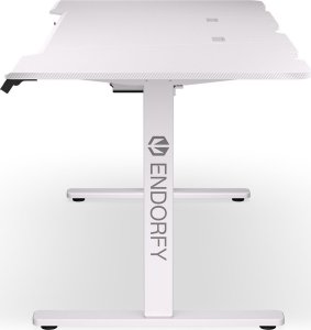 Biurko Endorfy Biurko Endorfy Atlas L Electric Białe 150 cmx78 cm + Uchwyt na monitor Atlas Single Onyx White 5
