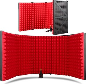 Mozos Mozos Statyw trójnóg 2w1 MSHIELD-STAND + Game Kabina akustyczna do mikrofonu 10