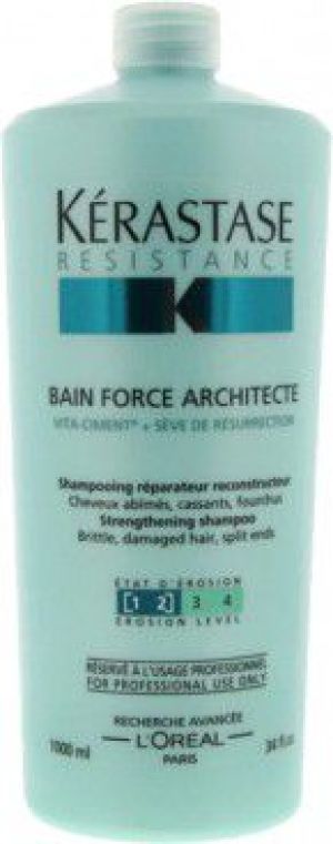 Kerastase Resistance Bain De Force Architecte Szampon do włosów 1000ml 2