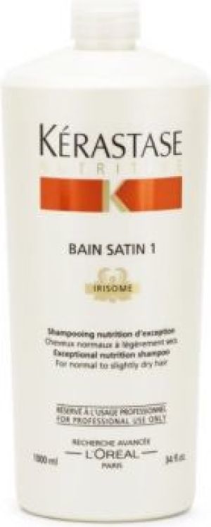 Kerastase Nutritive Bain Satin 1 Szampon do włosów normalnych/suchych 1000ml 1