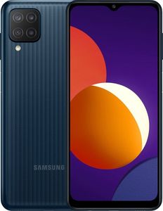 Smartfon Samsung Galaxy M12 4/64GB Dual SIM Czarny + Folia Hydrożelowa Rock Space Anti Blue 1
