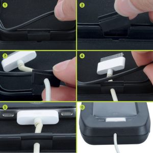 Herbert Richter Uchwyt zamykany do roweru Biker Stem Splashbox T5-25502 3