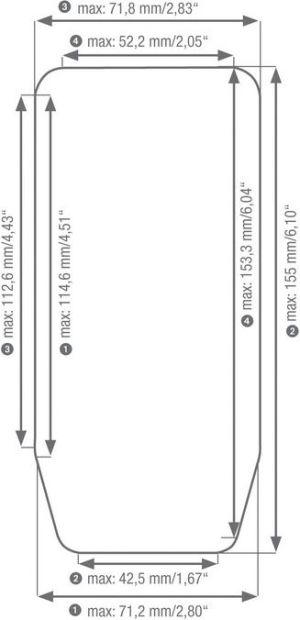 Herbert Richter Uchwyt zamykany do roweru Biker Stem Splashbox T5-25502 5