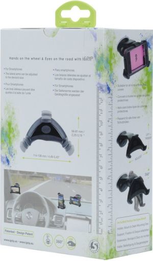 Herbert Richter Uchwyt zaciskowy do samochodu iGrip Smart GripR T5-40130 9