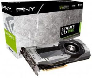 Karta graficzna PNY GeForce GTX 1080 Founders Edition 8GB GDDR5X (256 bit) HDMI, DVI-D, 3x DP, BOX (GF1080GTX8GEPB) 1