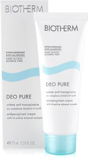 Biotherm Deo Pure Antiperspirant Cream 75ml 2