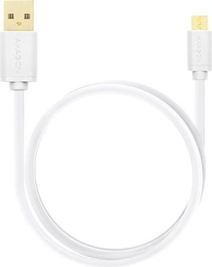 Kabel USB Axagon HQ Kabel Micro USB <-> USB A, biały, 1 m (BUMM-AM10QW) 2