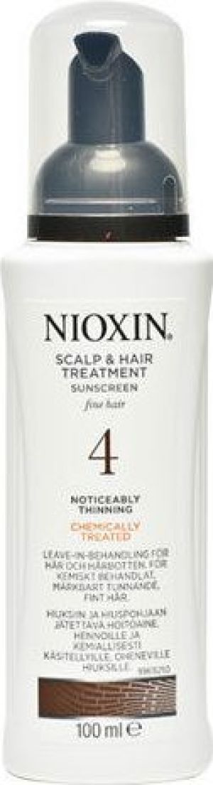 Nioxin System 4 Scalp & Hair Treatment kuracja przeciw wypadaniu włosów cienkich i zniszczonych 100ml 1