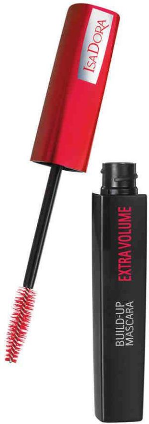 IsaDora Mascara Build Up Extra Volume Black W 12ml 01 Super Black 4