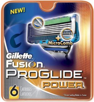 Gillette Fusion Proglide Power Wkład do maszynki do golenia 6szt 1