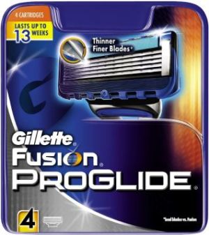 Gillette Fusion Proglide Wkład do maszynki do golenia 4szt 1