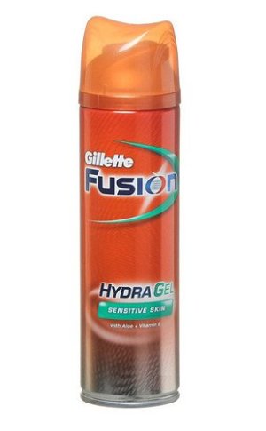 Gillette Fusion HydraGel Sensitive Shave Gel Żel do golenia 200ml 1