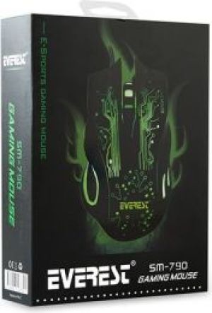 Mysz Everest SM-790 Black (EVERMI13397) 6