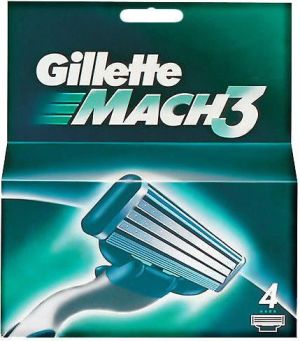 Gillette Mach 3 Wkład do maszynki do golenia 4szt 2