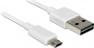 Kabel USB Delock USB-A - USB-B 2 m Biały (84808) 1