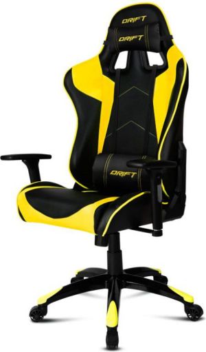 Fotel Drift Gaming DR300 żółty (DR300BY) 2