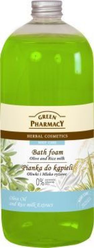 Green Pharmacy Płyn do kąpieli Oliwki & Mleko ryżowe - 811336 1