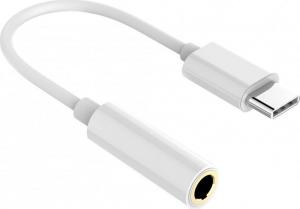 Adapter USB Platinet USB - Jack 3.5mm Biały  (PMMA9824) 1