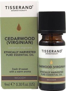 Tisserand Cedarwood (Virginian) Ethically Harvested - Olejek z Drzewa Cedrowego (9 ml) 1